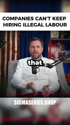 JD and Theo talk how companies can’t keep hiring illegal labour #jdvance #theovon #sigmaseries 