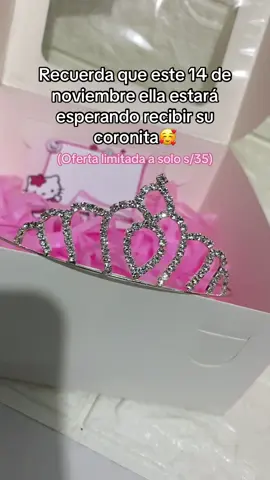 Una fecha especial para sorprender a esa persona importante con una coronita, recordándole que siempre será tu reina. No se trata solo del regalo, sino de ese detalle que ilumina y fortalece su amor 💖#14denoviembre #coronas #DíaDeRegalarCoronitas #amor #detalles #parejas #gestosquesuman