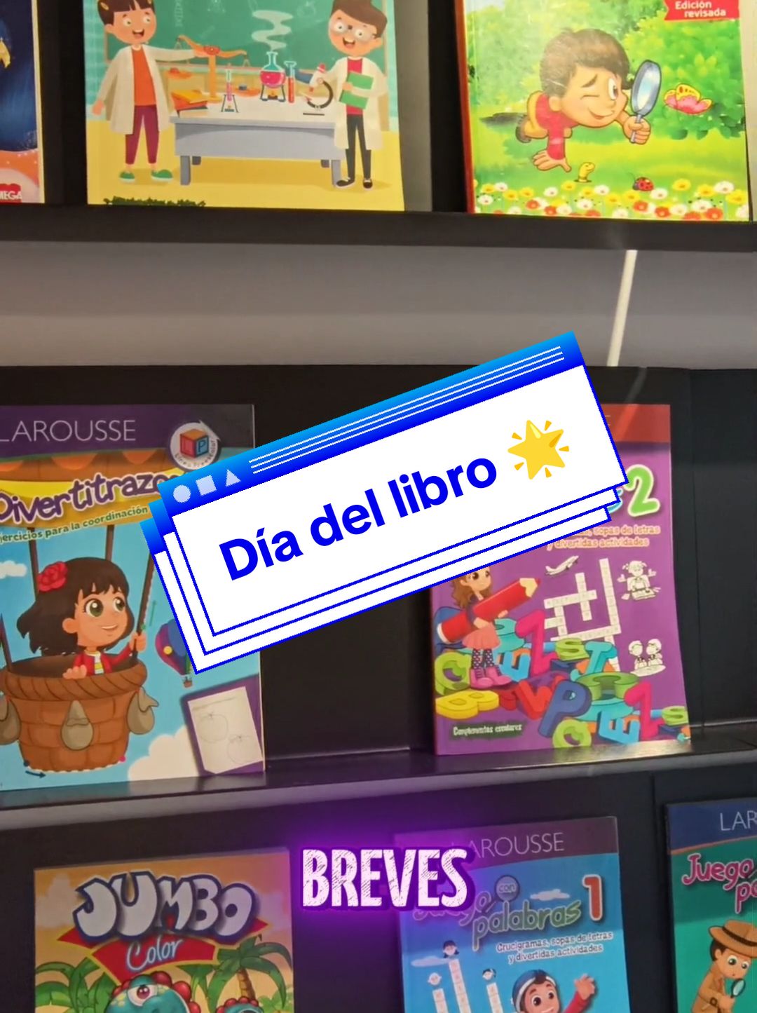 Hoy es el Día del Libro, y los libros son más que sólo palabras en una página: son ventanas a nuevos mundos, aventuras y conocimiento. Promueve la lectura y celebremos juntos este día especial. 📚✨@Larousse Kids #hachetteeducacion #larousse #editorialpatria #docentes #profesores #diadellibro 