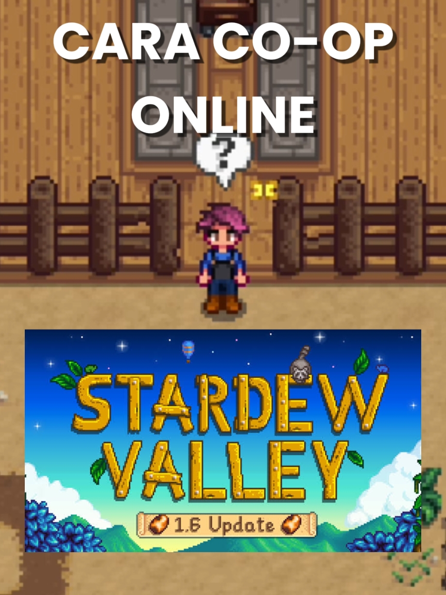 Tutorial Co-op Multiplayer Game Stardew valley pake aplikasi Nord vpn cranya  ke nord vpn (host) 1. Ke menu meshnet trus aktifkan 2. Klik manage device 3. Klik link external device 4. Masukin email anggota yg mau mabar 5. Suruh yg mau mabar approve invitation email dari host di nord vpn agar bisa terhubung bersama (tugas co op aktifkan meshnet, trus nyetor email ke host dan approve invitation email dari host) 6. Cek udah konek atau online, di linked device 7. Klo udah kasih nomor ip host ada di nord vpn (host infokan ke player co op) 8. Host wajib masuk farm dahulu, menu co op pilih host farm 9. Co op masukin ip nord vpn yang dikasih host, ketik di stardew 10. Selamat bermain