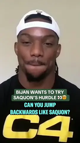 Bijan Robinson saw Saquon’s backwards hurdle and said “I gotta try that” 👀🤯 #nfl #philadelphiaeagles #saquonbarkley #bijanrobinson #atlantafalcons 