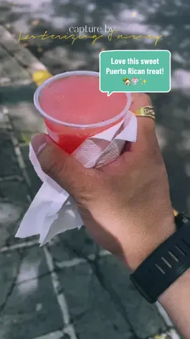 Cooling down in San Juan with a taste of Puerto Rican history at Limbers del Viejo San Juan! 🌴🇵🇷✨ Hidden under a tree, right across from the governor’s mansion, this little gem serves up limbers—a classic, chilled treat that brings the island’s culture to life in each bite. 🌴🍧 And the best part? Just $1! 💯 I went for the Guava con Piña flavor, and it was the perfect blend of sweetness and refreshment on a warm Puerto Rican day, savoring it while admiring the panoramic views of Puerta de San Juan. A sweet escape in every way! Served by the kindest couple through a window, it’s an authentic experience you can’t skip! 🏡🍧🤤 📍 9 Caleta de las Monjas, San Juan, PR ⁉️Have you tried this Puerto Rican staple? 🌞🍍 ———————————— ⚜️ Follow our journey for inspo and chances to win future giveaways! 🥳🎉🎁 For collabs and business features! 👇🏻👇🏻👇🏻 📩 lesterizingjourney@yahoo.com 🔗 Get connected via the link in bio! #LesterizingJourney #SimplyDream #LesGo #LimbersDelViejoSanJuan #Limbers  #TasteTheIsland #HiddenGems #FoodieExperience #OldSanJuan #SanJuan #GourmetJourney #SelfFocus #LiveInspired #TravelPuertoRico #PuertoRicoExperiences #ExplorePR #HistoricVibes #IslandLife #MustTry #PuertoRicoVibes #BoricuaVibes #LocalFlavors #TravelDiaries #ExploreMore #AdventureAwaits #LoveForTravel #autumn2024 #PuertoRico #CapCut 🇵🇷