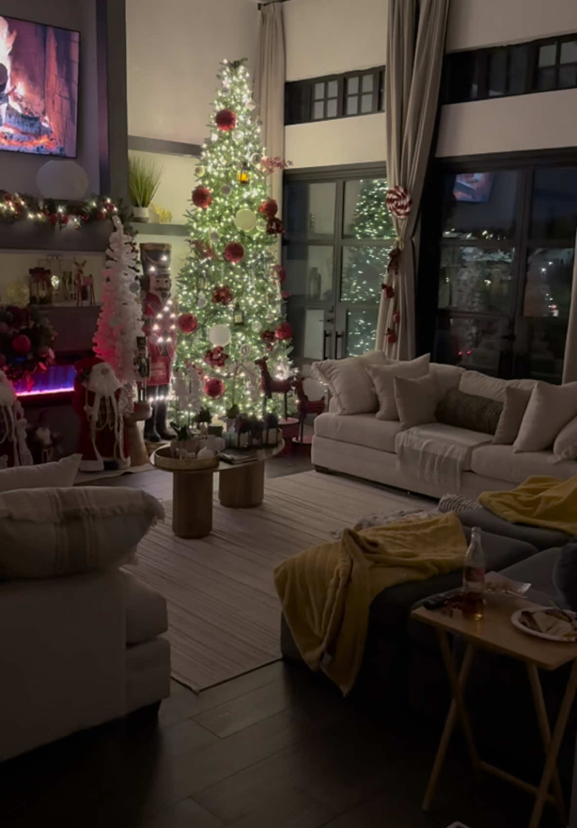 CHRISTMAS IS HERE !!!  My tree is up early. #christmas  #tree  #Home #mexico  #christmastiktok 