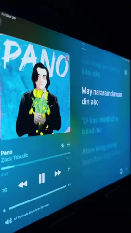 Pano • Zack Tabudio #lyrics #applemusic #lyricsonipad #music #opm 