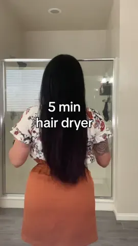 Y’all this Blex high speed hair dryer is amazing!  Not only is it cute, but it dries with high speed air instead of heat so it helps reduce damage. It dried my long thick hair in about 5 min. Plus right now its only $49.99!!!! Thats the biggest sale ive seen yet. @Enjoy U #blex #blexc1 #blexhighspeedhairdryer #hair #hairtok #hairinspo #hairdryer #highspeeddryer 