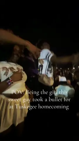 I didnt know you or of you, but from the moment i got on that truck you danced , and you danced right beside me lol my cousin was even hyping you up to one song you was sooo turnt too lol , i cry , i cry so much cause i seen it 🥹. I watch you die, i watch you push me away form that bullet💔 i seen you fall on me and i started shaking when i seen blood i was so scared i asked calik to just hold me to just get me i begged him too i was hurt i couldnt unsee you dying bro . I cry , i scream, i cant sleep, im scared to cause i still see you bro💔. Im Not eating i feel sick to my stomach cause i couldnt help. I called my sister yelling screaming crying tell her , you wont wake up , telling her you mot moving tellling her to help me 💔!!!! Telling her everybody running over you not helping💔. I cried shugga💔! I just wanted somebody to help you broooooo !!! The police didnt get ger quick enough 😖. I almost passed out on campus after seeing you, i had two ppl follow me all the way to my car how shooken up i was .  I didnt even have the ability to drive , i ion know you, but i just wanna hug you and just tell you face to face how much im thankful for what you did .. you seen how scared i was and you did one if the most hardest thing i could’ve ever imagine.. i keep blaming myself cause of how scared i was i keep saying its my fault , shugga if you can just come vist me in my sleep and tell me everything gone be okay and that your not in anymore pain ill be okay but for rn shugga you saved me but im hurt i wake up and scream still seeing you lay there on that ground not moving. Begging you to get up , i kept and kept screaming get up please just get up . Mannn you SAVED MY LIFE💔. You my hero BRO !!! YOU MY HERO shugga💔.been tryna get intouch with any of your family to let them know im sorry , to let them know you died a hero, to let them know i thank them bc without them he wouldnt have been there to save my life Saturday night. Ill never forget about November 9,2024 cause shugga🥹, babyboy you saved my life #tuskegeeuniversity  #tuskegeehomecoming2024 #hurting #trumatized #tramaticexperience #foryoupage #💔💔💔💔💔💔💔💔💔 . #prayerforfamilyhealing #broken 
