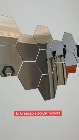 Decorate your walls using these acrylic mirror sets. a set has 12 pieces and it goes for 2800. it is self adhesive. Find us on 0️⃣7️⃣2️⃣7️⃣5️⃣4️⃣1️⃣0️⃣6️⃣3️⃣ #acrylicmirror #hexagonmirrors #peelandstickmirror 