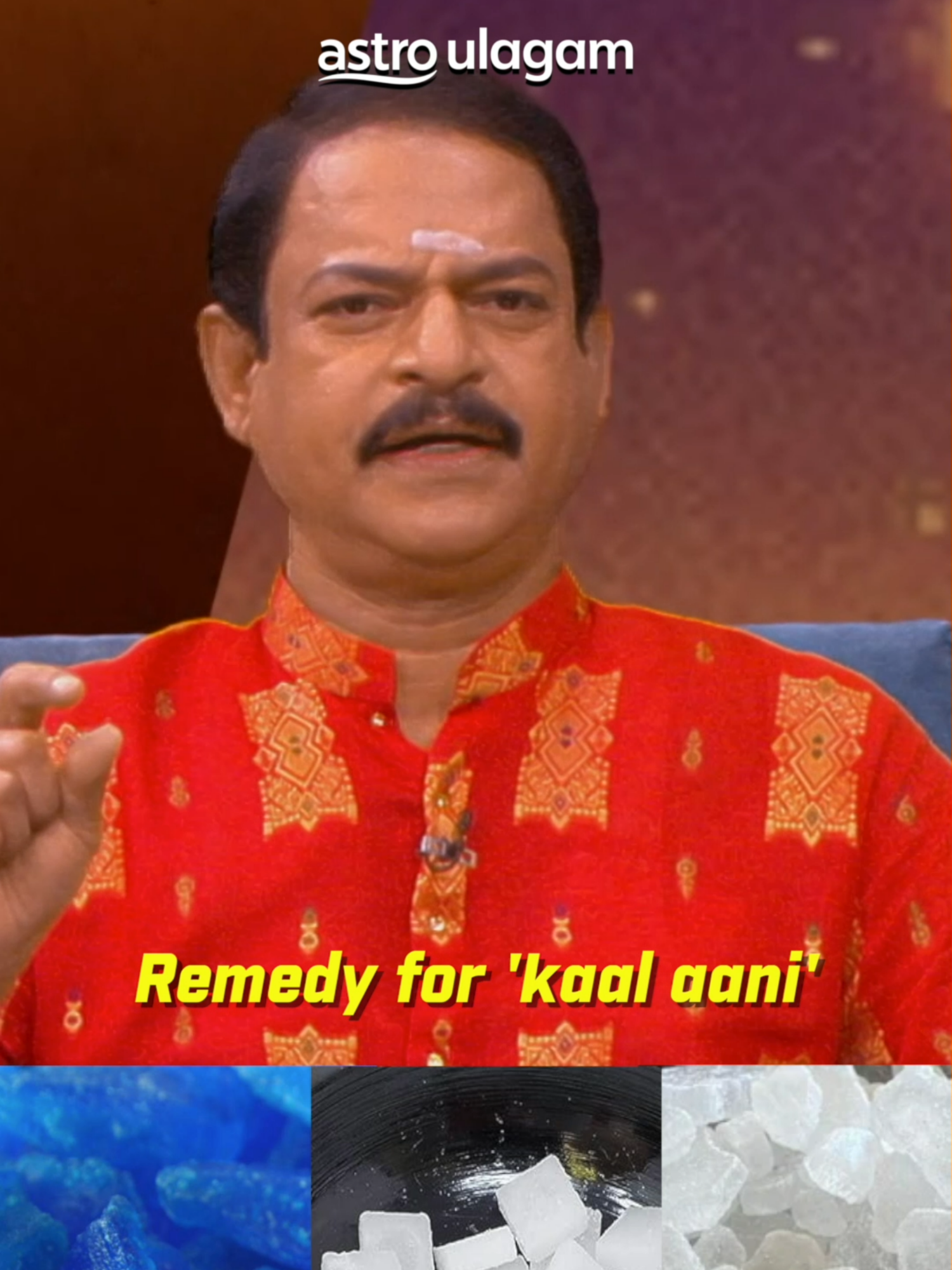 Remedy for 'kaal aani' Watch this as Vaithiyar Bhani shares his remedy in this exclusive video. Catch Rasipalan every Monday at 6PM on Vaanavil for your weekly horoscope and more useful remedies! #Rasipalan #Remedies #astroulagam