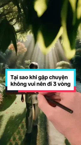 Tại sao khi gặp chuyện không vui, ta nên đi quanh sân ba vòng nhỉ? #baihoccuocsong #muuluocconhan #LearnOnTikTok 