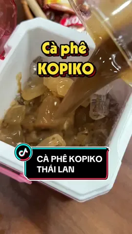 Mấy bà đã uống thử qua cà phê COPIKO này chưa ta #xuhuong #LearnOnTikTok #review #cobebican #vairal #caphekopiko #caphekopikothailan 