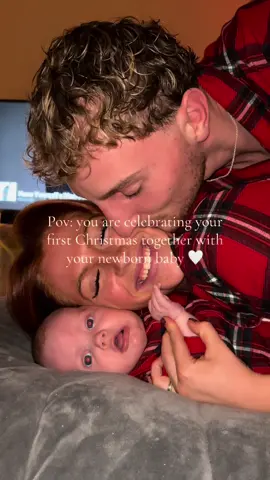 A milestone in bothbour lifes 🎄❄️☃️ #Relationship #couplestiktok #couplegoals #relationshipgoals #marriedlife #marriage #marriedyoung #parents #babylove #loveyou #soulmate #christmas #firstchristmas #pov #fyp #foryoupage