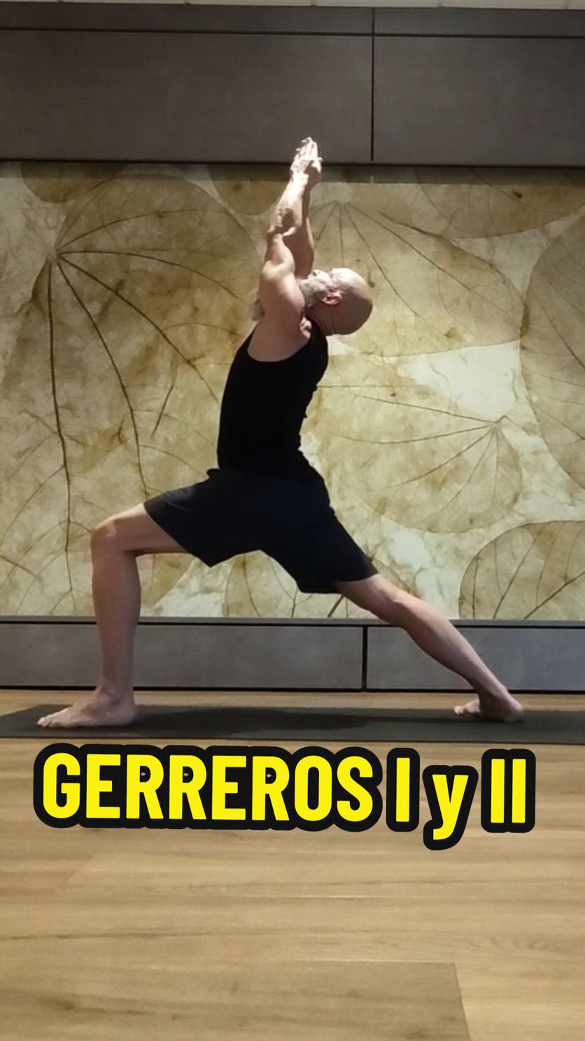 VIRABHADRASANA variantes I y II #Yoga  #yogaom #yogahatha #yogahathavinyasa #yogamudra #yogaashtanga #yogapatanjali #yogacore #yogaflow #vinyasayoga 