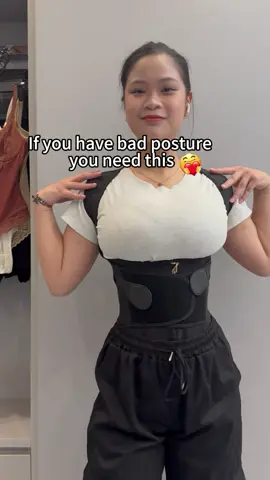 Upright posture = healthy life#PostureCorrection #BackSupport #StandTall #posturefix #lovethin 