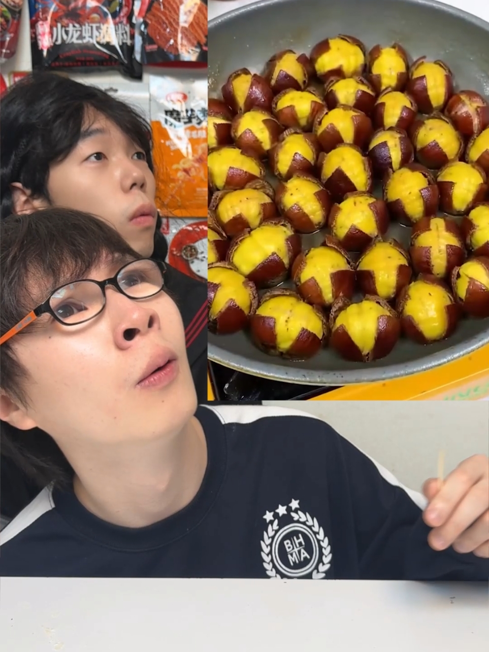 Honey Chestnut🌰 #tiktokfood #fyp #viral #asmr #mukbang #food 