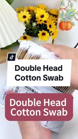 100Pcs Double Head Cotton Swab Wooden Stick Disposable Cotton Bud For Makeup Nose Ears Cleaning #cottonswab #cottonswabs #cottonbuds #cottonbud #forbabies #Mother and baby recommendation #fypage #fypシ゚viral #foryou #fyp