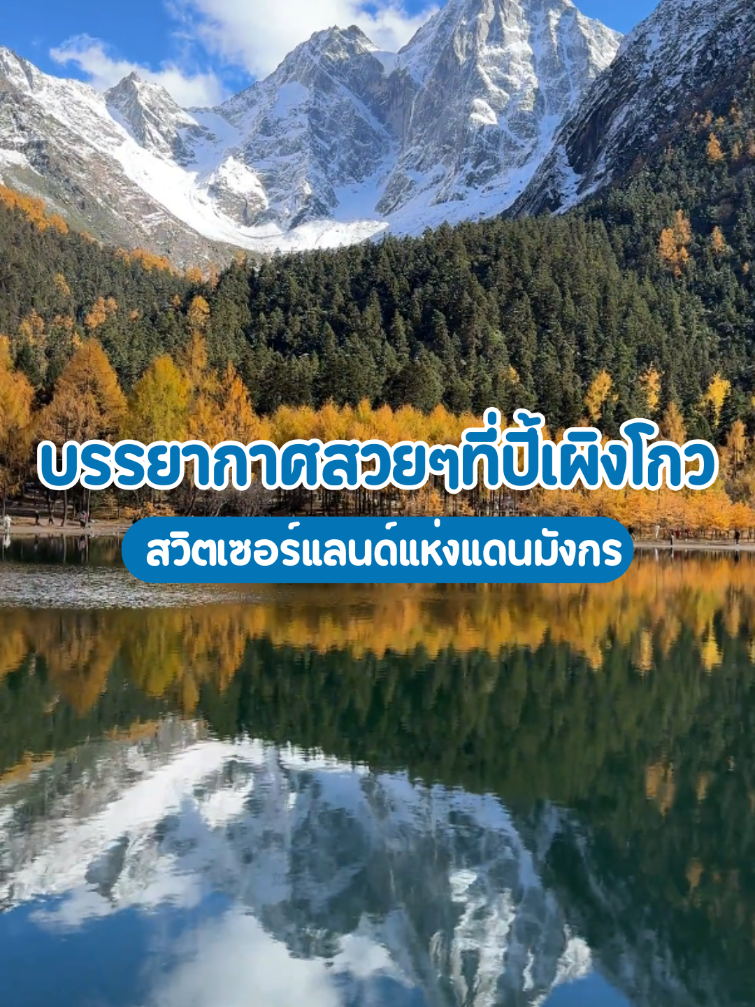 บรรยากาศสวยๆที่ปี้เผิงโกว ณ ตอนนี้เลยในเดือนพฤศจิกายน ก่อนที่หิมะจะตกหนักและปกคลุมภูเขาในเดือนธันวาคม #ปี้เผิงโกว #เฉิงตู #เสฉวน #bipenggou #chengdu #sichuan #เที่ยว #เที่ยวจีน #ประเทศจีน #tiktokพาเที่ยว #รู้จากtiktok #เที่ยวต่างประเทศ #แชร์โปรเที่ยว #พาเที่ยว #ทัวร์ท่องเที่ยว #ทัวร์จีน #ทัวร์ราคาถูก #ทัวร์ถูก #ทริปเที่ยว #เที่ยวันหยุด #เที่ยวธรรมชาติ #ธรรมชาติบําบัด #holiday #vacation #trip #traveling #flyingwavestravel