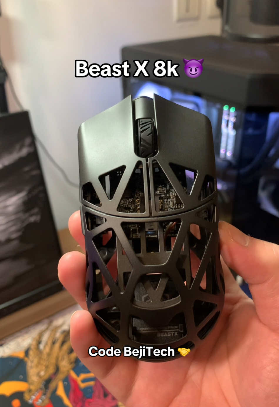 Best mouse 2024 😎 Code BejiTech 2% off -> wlmouse.com 🔥 WLMouse Beast X 8K 🗿