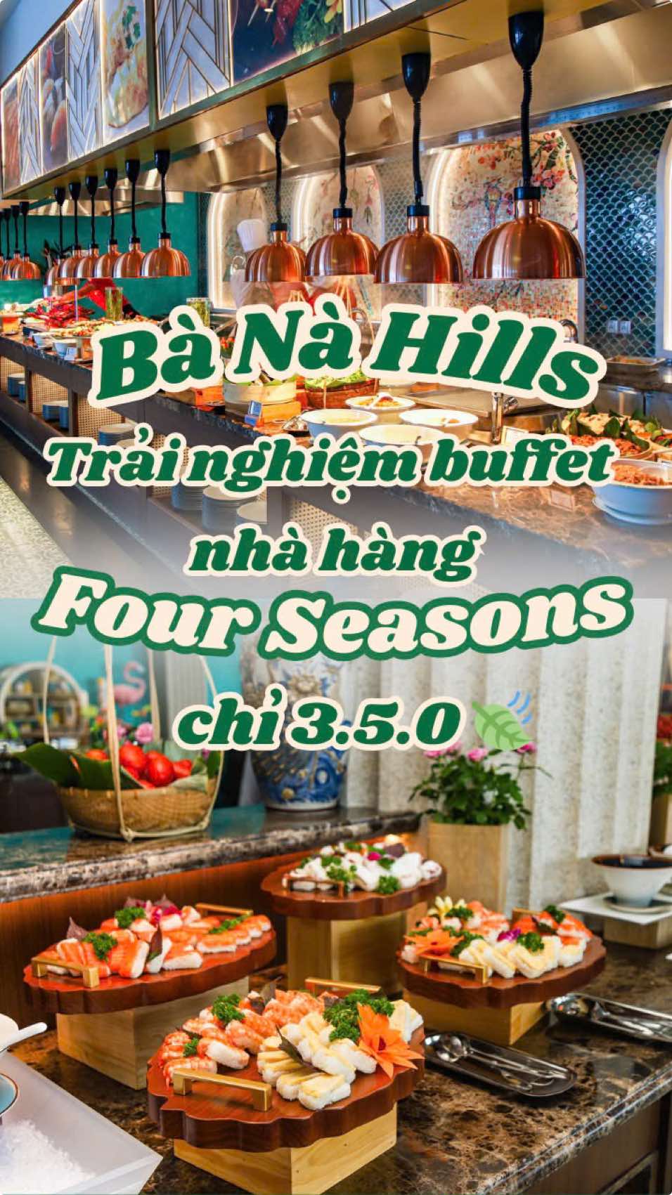 COMBO VÉ + BUFFET BÀ NÀ❤️ Địa điểm chưa bao giờ là hết hot tại Đà Nẵng😍😍     #trendingvideo #xuhuong #banahills🏰 #danangcity #danangtrip #homnaydidau #hoiandanang #TikTokAwardsVN 