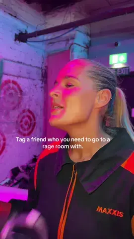 Tag a friend who needs a rage room. #rageroom #fy #viral #whitewolf #huddersfield 🤬🤬