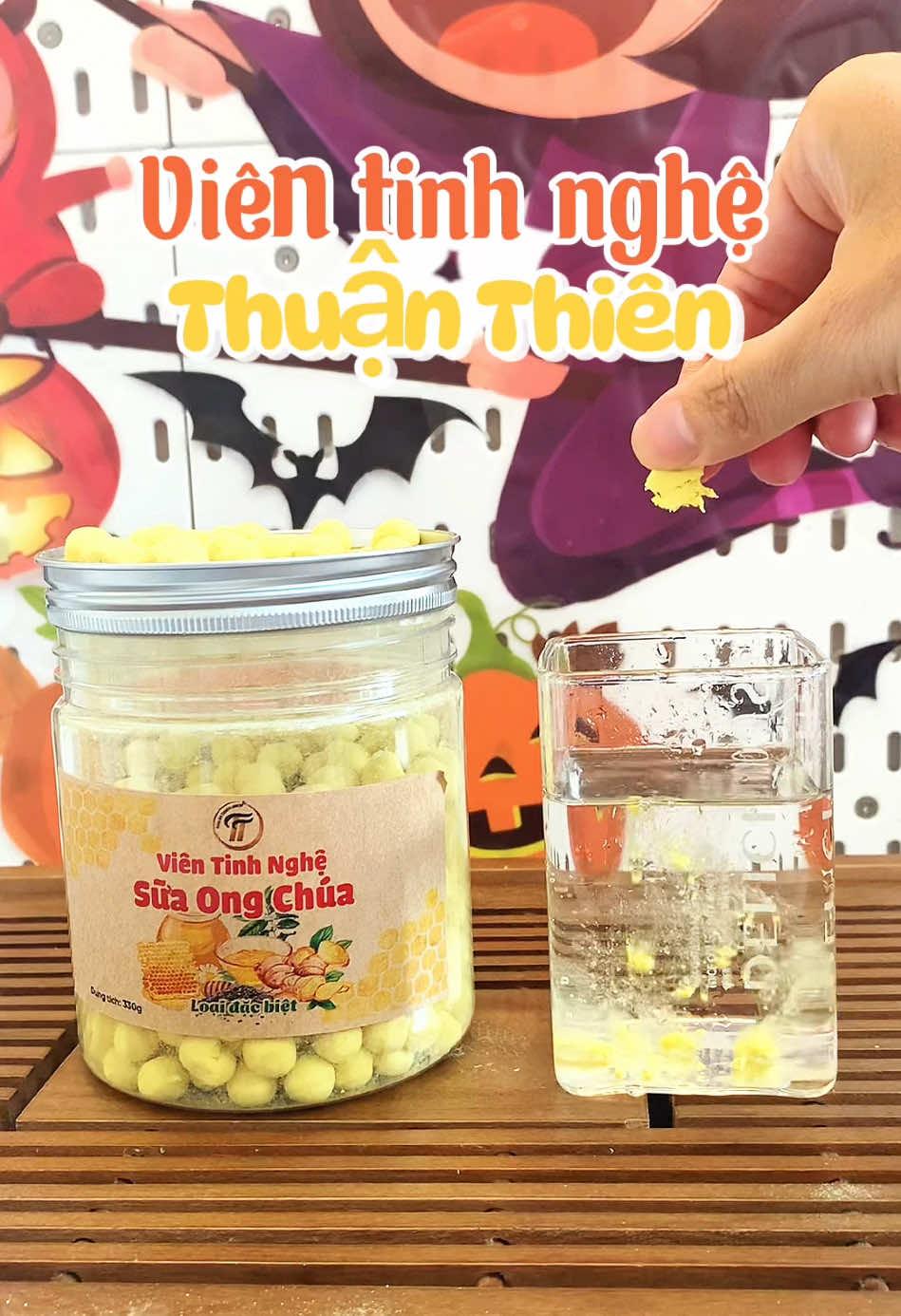 Test thử Viên Tinh Nghệ Sữa Ong Chúa nhà Thuận Thiên xem có chất lượng???✨👍✨ #tinhbotnghe #thuanthien #tinhbotnghesuaongchua #tinhnghethuanthien #daday #salegiuathang #muataitiktok #suckhoe #nghệ 