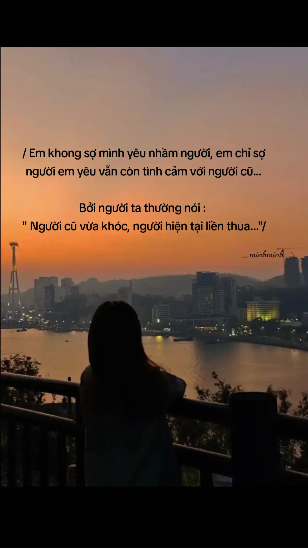 Đừng quen người mới, khi chưa quên người cũ...#motchutbuon #buon_tam_trang💔😔  #tinhyeu💔🥀 #yeuthuongvatuchualanh #sadstory 