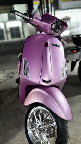 BEFORE AFTER 💨💖 #vespamatic #vespasprint #vespamodifikasistyle #trending 