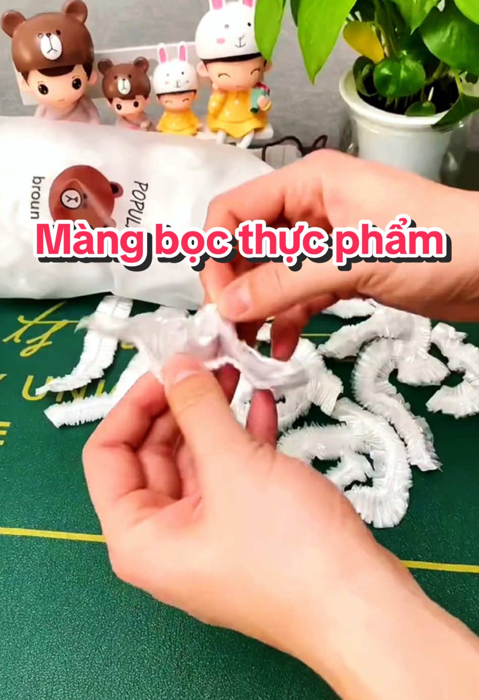 Bảo quản đồ ăn bằng cách này tiện lợi lắm nha #mangbocthucpham #mangbocthucphamgau #mangbocthucan #mangbocthucphamcochun #mangbocgau #giadungtienich 