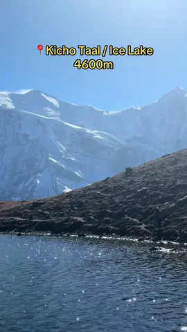 Replying to @Ashim Tiwari  Itinerary Overview for Ice Lake Trek: Day 1: Kathmandu to Besishahar, Lamjung The journey starts with a drive from Kathmandu to Besishahar, a charming town in Lamjung that serves as the starting point for many treks in the Annapurna region.  Day 2: Besishahar to Bhraka, Manang An early morning drive takes you from Besishahar to the scenic village of Bhraka in Manang, surrounded by breathtaking mountain views and traditional architecture. Day 3: Acclimatization Day Spend the day in Manang to acclimatize, explore the village, nearby lakes, visit the local monasteries and prepare for the high-altitude trek. Day 4: Trek to Ice Lake (Kicho Tal) Trek to Ice Lake at 4,600 meters. After exploring, head back to Bhraka. Day 5: Return to Kathmandu Travel back to Kathmandu, cherishing the memories of this breathtaking adventure. Just a reminder: As I mention in the video, please keep the trail peaceful – no loud music and no littering. Let’s do our part to respect and protect nature.  Every step we take in these beautiful landscapes should leave only footprints, and let’s make sure we take nothing but memories and leave behind a pristine trail for others to enjoy. If you have any further queries regarding the Ice Lake trek, feel free to ask in the comment section! Happy trekking❤️ #icelake #kichotaal #manang #majesticmanang #IceLakeTrek #AnnapurnaCircuit #TrekkingAdventure #wownepal #explorenepal #explorehimalaya #NepalTourism #IncredibleNepal #himalayasnepal #travel #explore #nature #mountains #himalayas #wonderfulnepal #nepal #travelnepal #visitnepal #explorenepal #landscape #himalayasnepal #mountains #manishaexplores #nepal8thwonder
