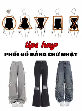 Trả lời @sinfflq  Tips phối đồ cho dáng chữ nhật đây nha  #TikTokAwardsVN #outfitxinhmoingay #homnaymacgi #tipsphoidoxinh #lacfashion 