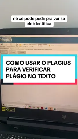 Como utilizar o Plagius para ver plágio no seu texto #plagio #texto #academia 
