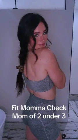 Mom of 2 undwr 3 fitness check 🤍  #mom #MomsofTikTok #gymmom #gymmoms #fitnessmotivation #fitmom #fitnessmom #fitnessmomsoftiktok #musclemommy #fitnessjourney #momof2under3 