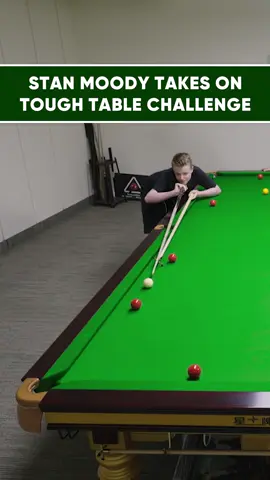 Stan Moody Takes On Toughest Snooker Challenge! #snooker #snookerskills #stephenhendry