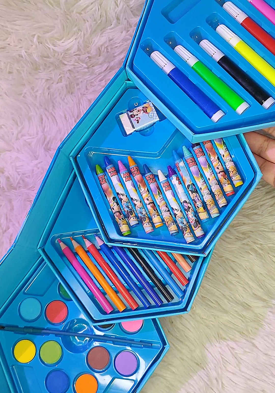 Sobrang sulit 46 pcs coloring set for kids perfect din tong pang regalo kaya checkout na guys! #coloringset #forkids #tiktokfinds #affordable #fyp #fyppppppppppppppppppppppp #foryoupage 