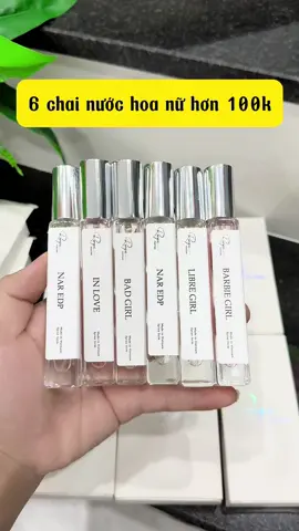 Combo 6 chai Nước hoa nữ Rorysi hơn 100k miễn ship##emkieutaphoa##nuochoa##nuochoanu##nuochoarorysi##rorysi