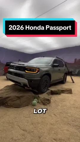 The 2026 Honda Passport is going to start around $45,000 and honeslty looks really good!