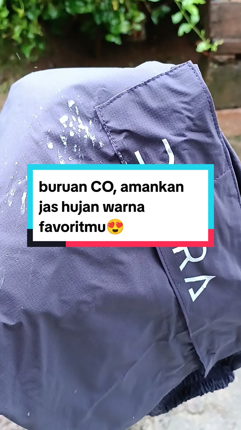 jas hujan ringan dipake, warnanya lucu2💃 #jashujanestetik #jashujandyoraoriginal 