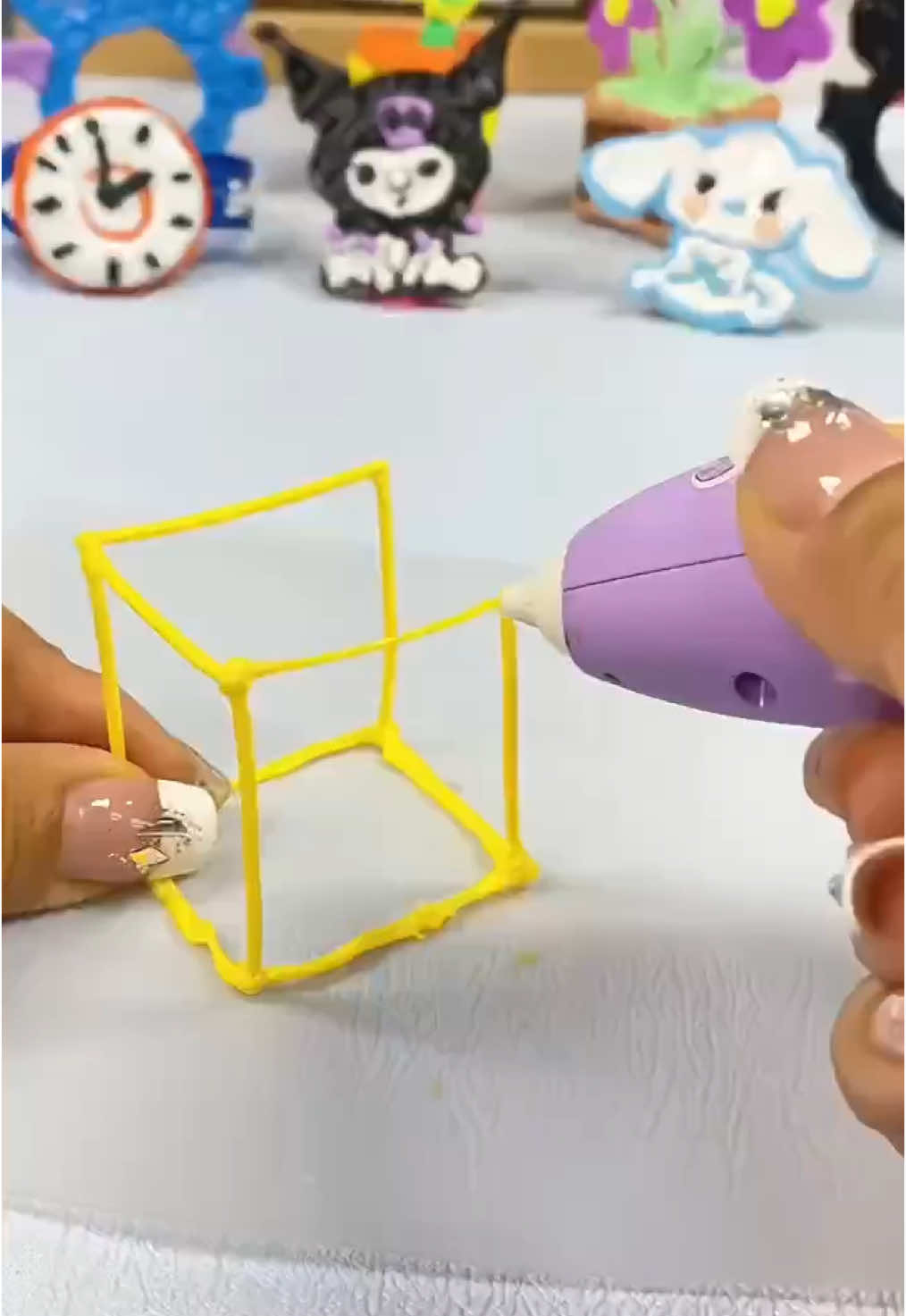 3D Printing Pen#kuromi #ปากกา 3D พิมพ์#3D #3dprinting #ของขวัญ #ของขวัญให้แฟน 