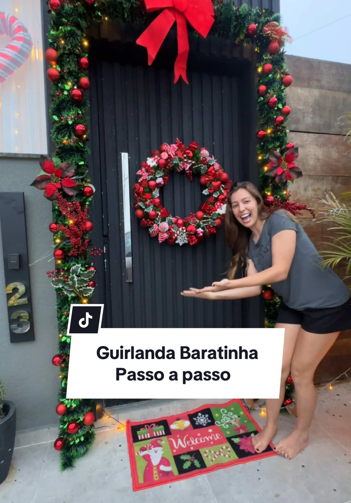 Salva esse vídeo pra lembrar o passo a passo 🥰😍🎄 E me segue pra mais dicas de decoração de natal acessível 🎅🏻 . #casa #natal #DIY #facavocemesmo #decoracao #decoracaodenatal 