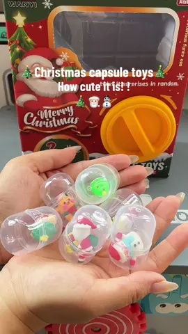 Christmas edition capsule toys 🎄🎅🏻⛄️🎀#fyp #spotlight #tiktokmademebuyit #blackfridaydeals #kids #christmas 
