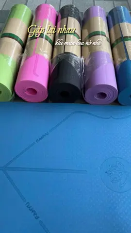 Tấm thảm tpe có định tuyến 💯🔥  #yeuyoga  #yoga  #phunuvietnam 