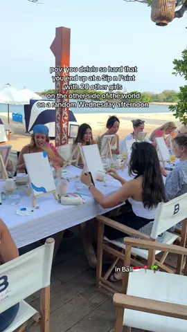 i absolutely loooved the vibe and everyone there!! Will post a longer part 2 with results and social after💙✨🤸🏼‍♀️👋🏼 i love painting and watching the sunset heehhe @Le Bleu by K Club #balidaily #balilife #baliideas #balivideos #baliisland #baliindo #baliholidays #balisunset #balifriends #balivibes #balilist #balitips #balirecs #baliindonesia #balitravel #indo #indonesia #travel #travelcontent #travelholidays #travelvlig #baliblogger #balivlog #baliplans #balirestaurant #balirecs #baliclubs #ulu #balitok #todoinbali #balitodo #creatorsearchinsights #foru #explore #trend #sipnpaint 
