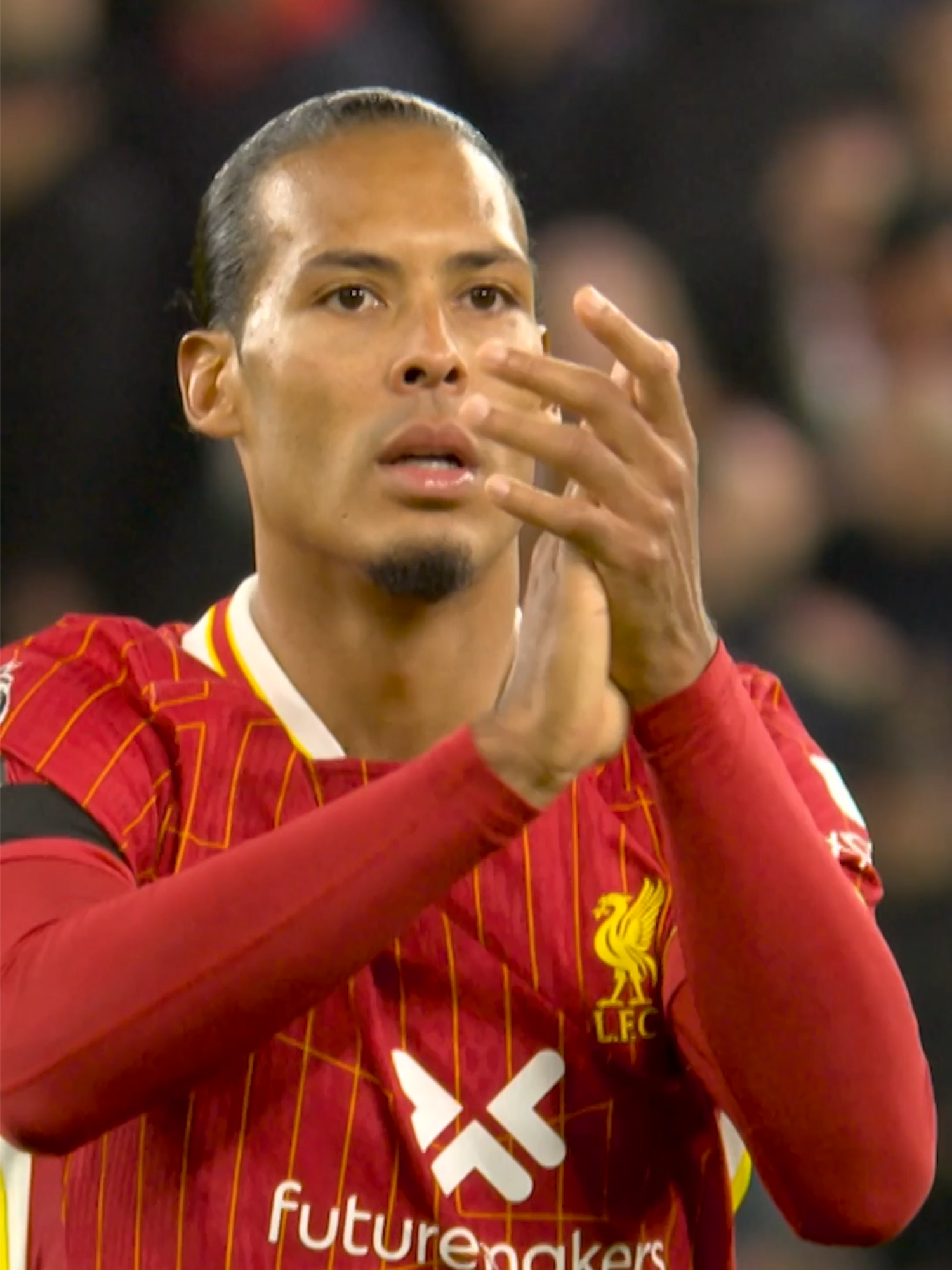 The Van Dijk x Konate connection 💪😏 #liverpool #PremierLeague