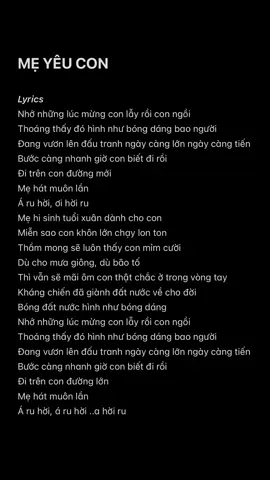 Mẹ yêu con ❤️ #nhachaymoingay #music #xuhuong 