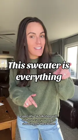 This sweater is worth the hype!!!! #creatorsearchinsights #tiktokshopblackfriday #tiktokshopcybermonday #blackfriday #cybermonday #spotlightfinds #freshforwinter #sahm #OOTD 