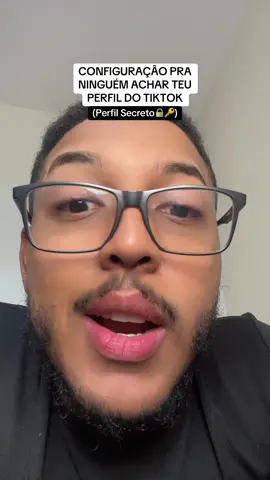 Como ter perfil secreto para as pessoas que você conhece ?  @Dôgão | Como Crescer no TikTok #dicas #comocrescernotiktok #crescernotiktok 