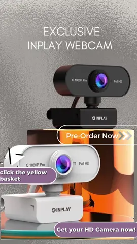 Looking for a high-quality webcam for your WFH setup? The InPlay C1080P Pro HD camera is perfect for video calls, especially for ESL teachers! With a high-precision glass lens and Full HD resolution, you’ll stay sharp and clear on every call. Upgrade your video quality and make a professional impression! #inplay #webcam #esl #fyp #fypage #fypage 