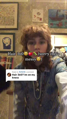 Replying to @🐟🐟🐟 I think its a shaggy mullet? Idk I cut it myself😛#fyp #wlw #hair #hair360 #shaggymullet 