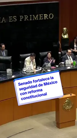 Para fortalecer las atribuciones de la Secretaría de Seguridad Pública que permitan mejorar el combate a la delincuencia y reducir la criminalidad, el Senado aprobó por unanimidad la reforma constitucional en materia de seguridad. #México #Senado #Seguridad #Justicia