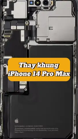 Thay khung iPhone 14 Pro Max #suachuadienthoai #suachua #suaiphone #iphone #iphone14promax #bacsidienthoai
