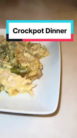 This dinner is so simple to make and comes out so amazing! Throw everything in the crockpot and let it cook #familydinner #cheapdinner #dinnerrecipe #Recipe #cooking #crockpot 